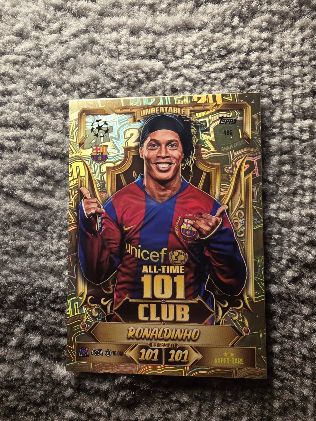 Ronaldinho – Vorderseite