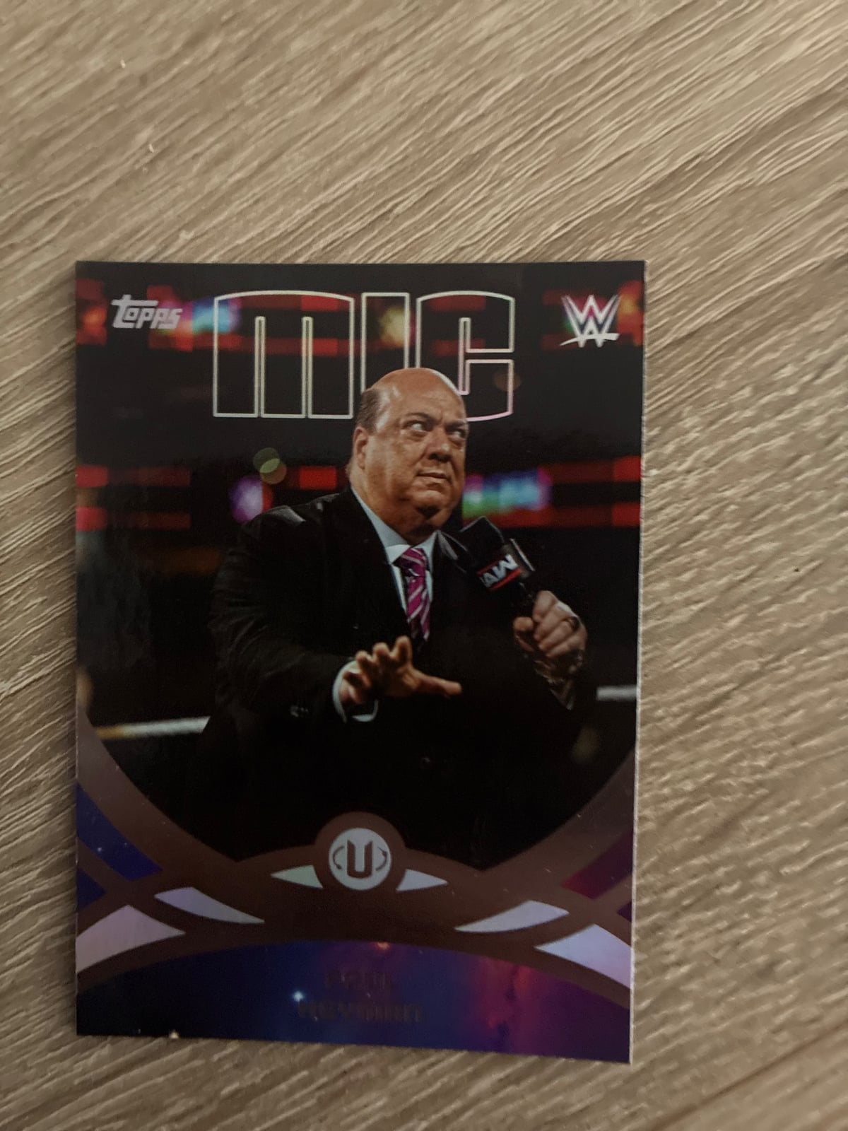 Paul Heyman – Vorderseite