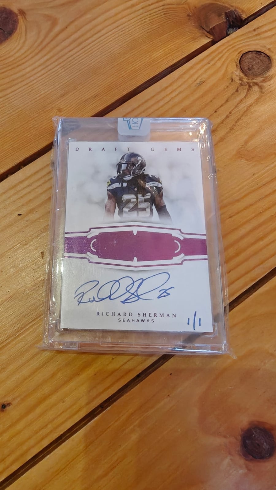 Richard Sherman – Vorderseite