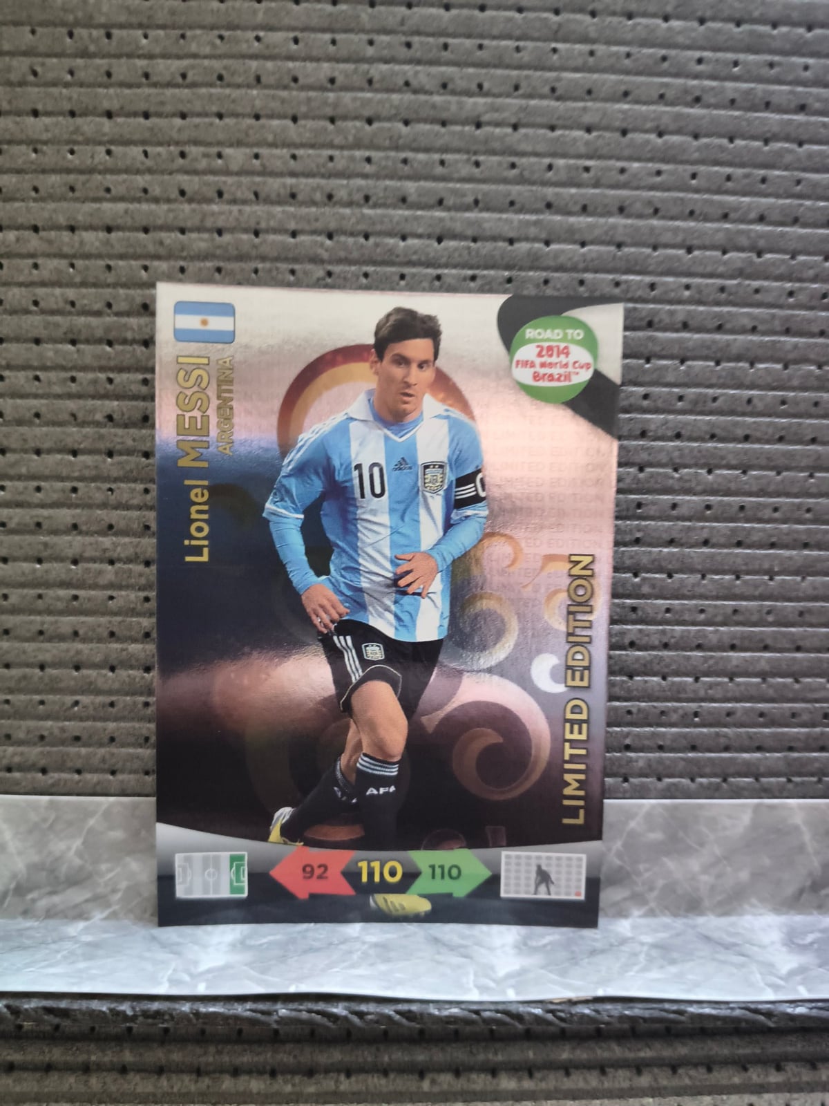 Lionel Messi – Vorderseite