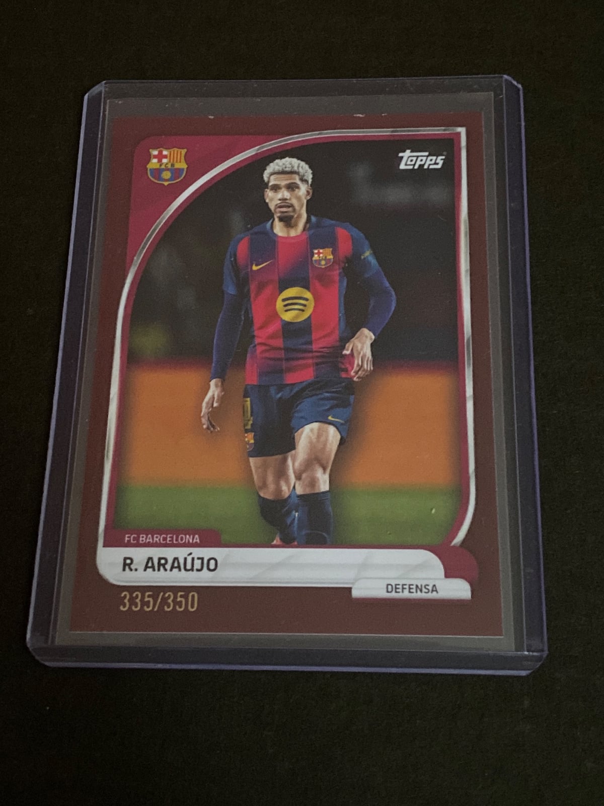 Ronald Araujo – Vorderseite