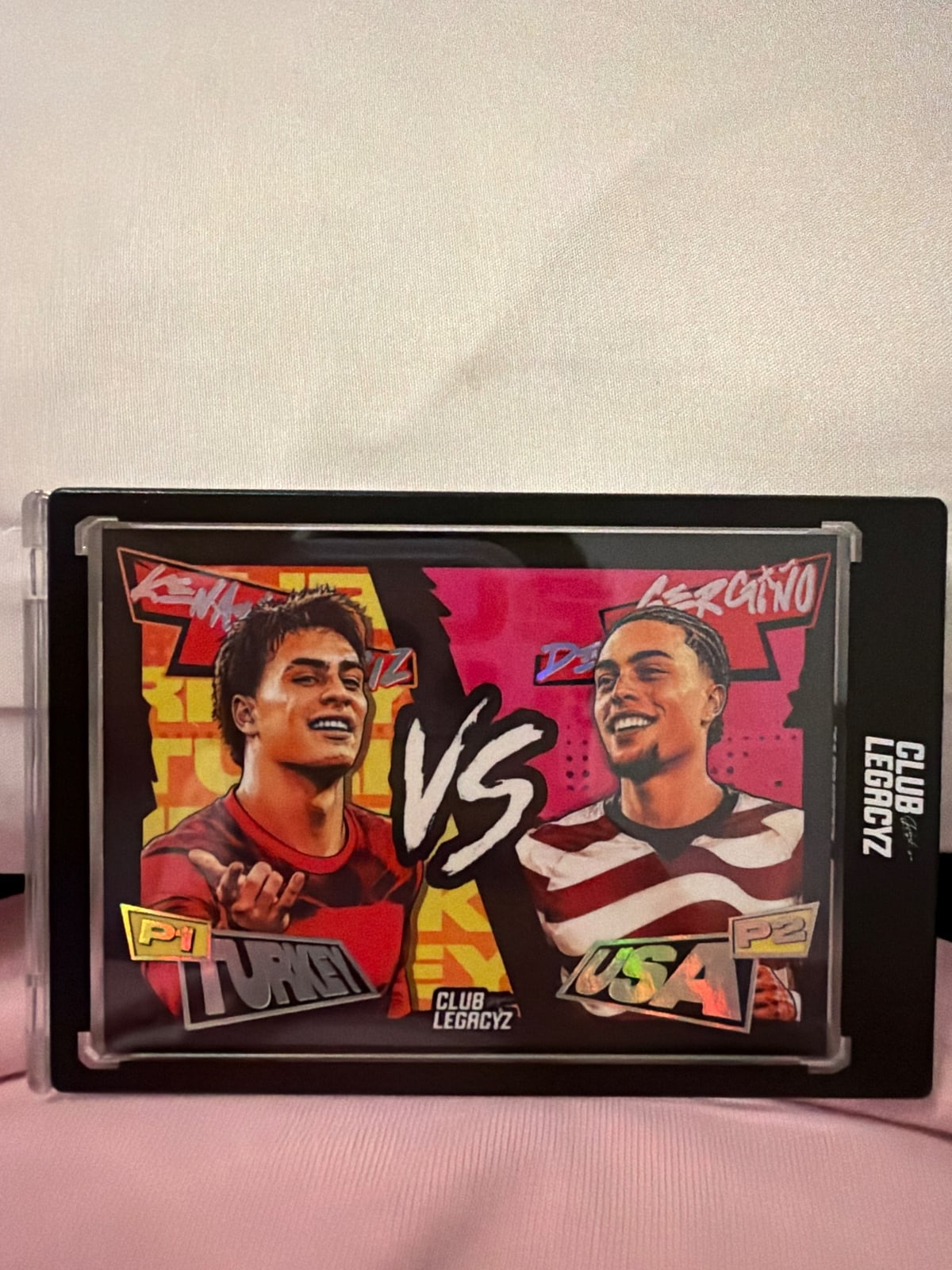 Kenan Yildiz / Sergiño Dest – Vorderseite