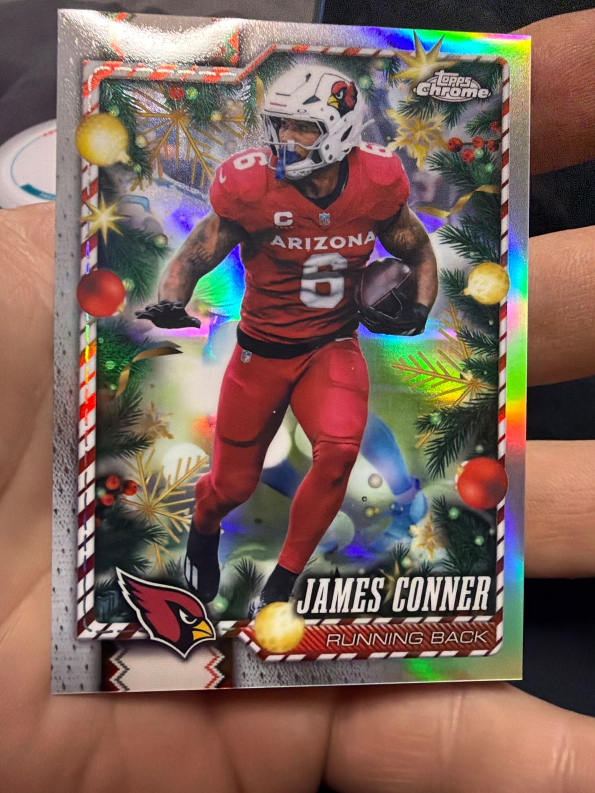 James Conner – Vorderseite