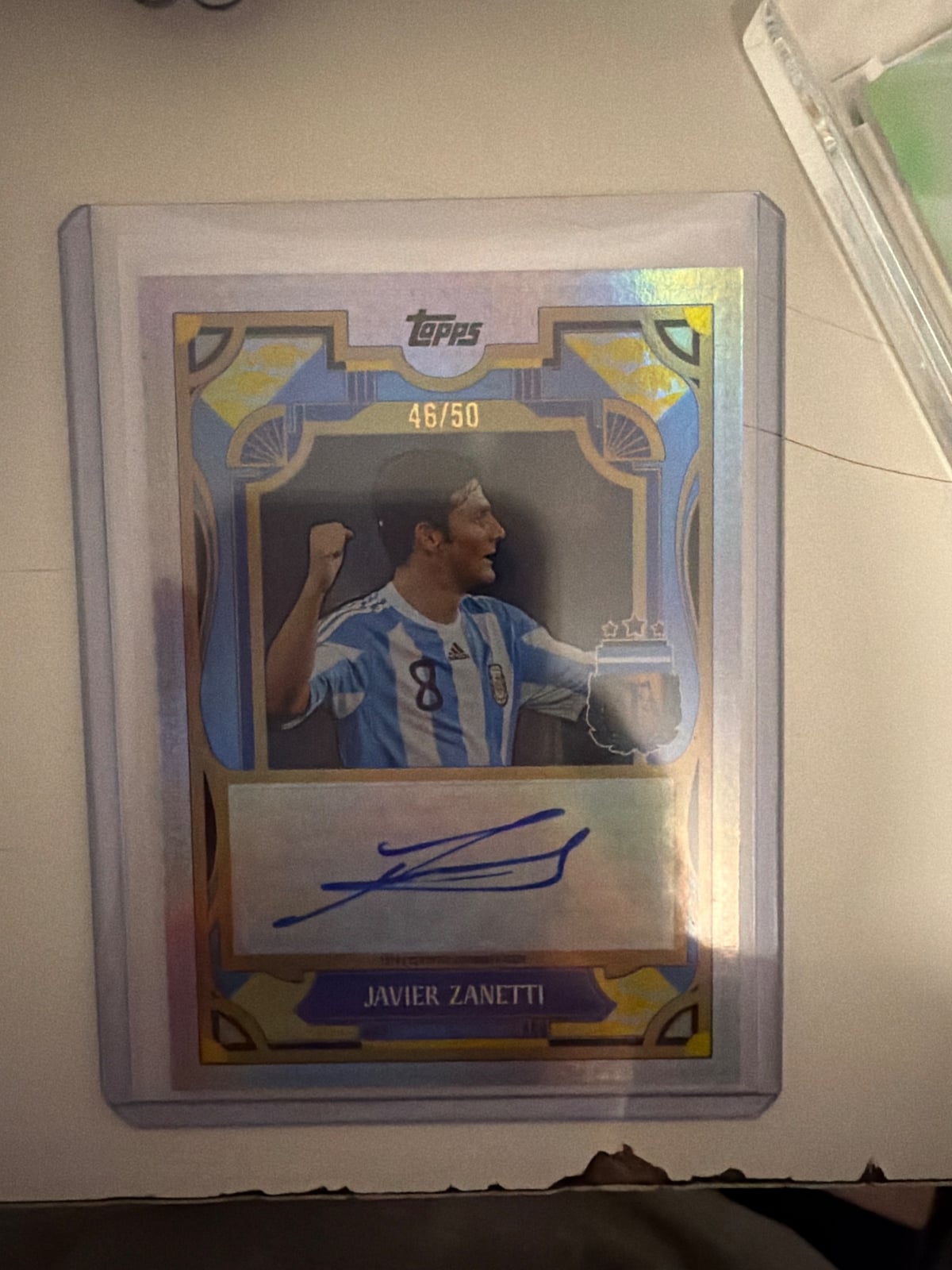Javier Zanetti – Vorderseite